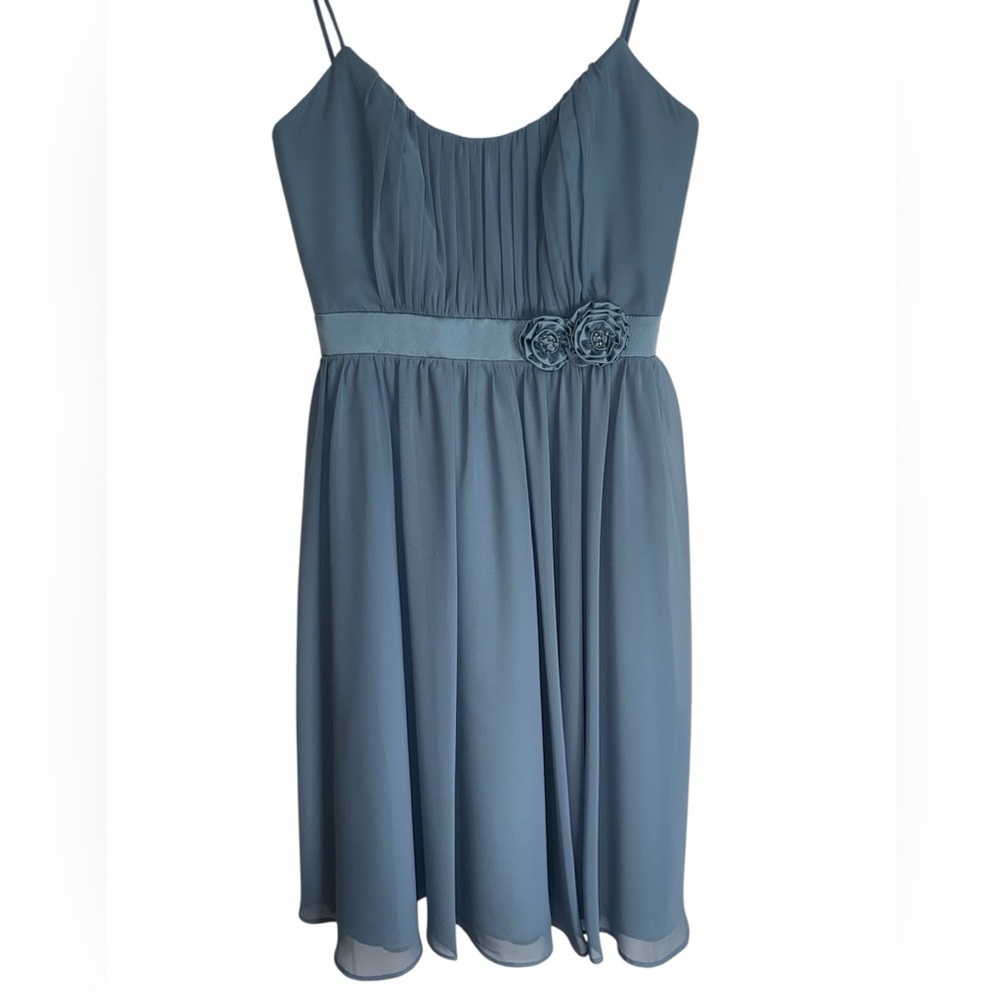 Disney Blue Ruched Sundress for wedding